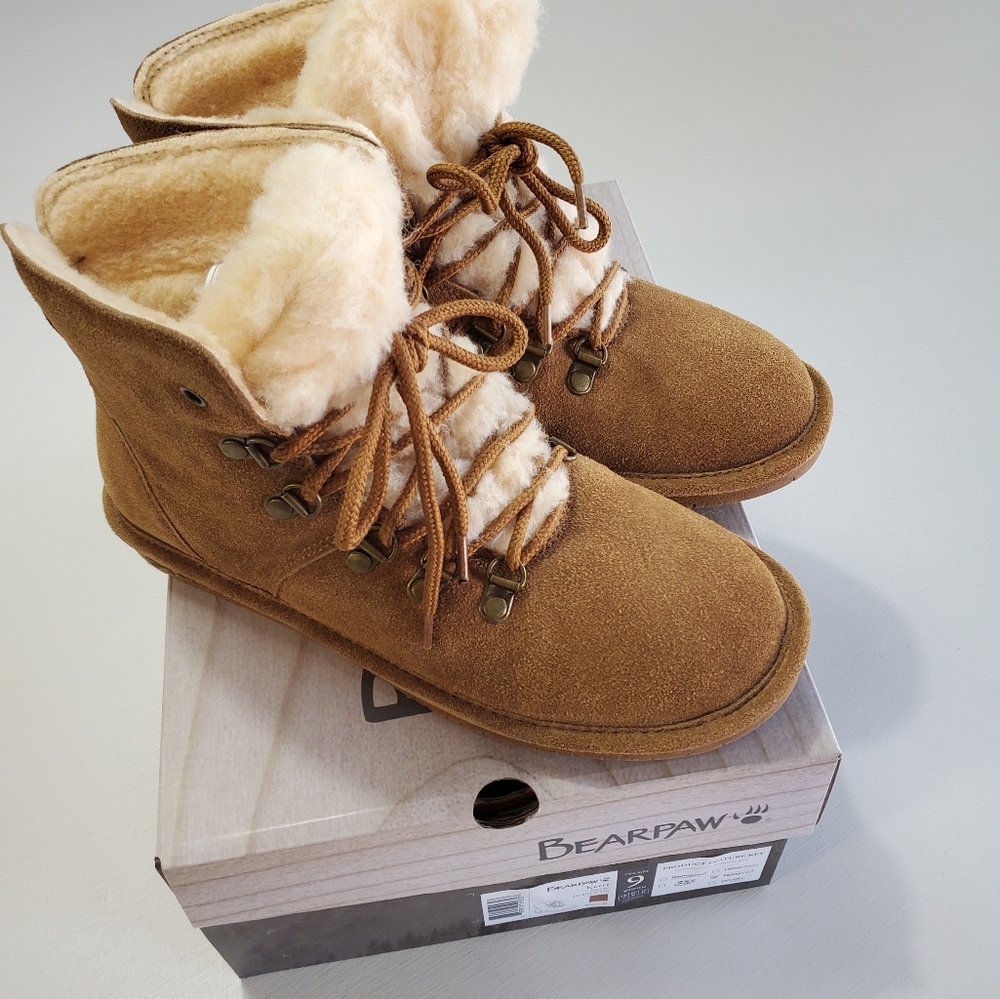 Bear Paw suede Kerri boots size 9
